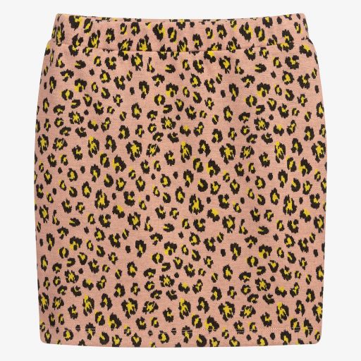 Fun & Fun Chic-Pink Leopard Print Skirt | Childrensalon Outlet