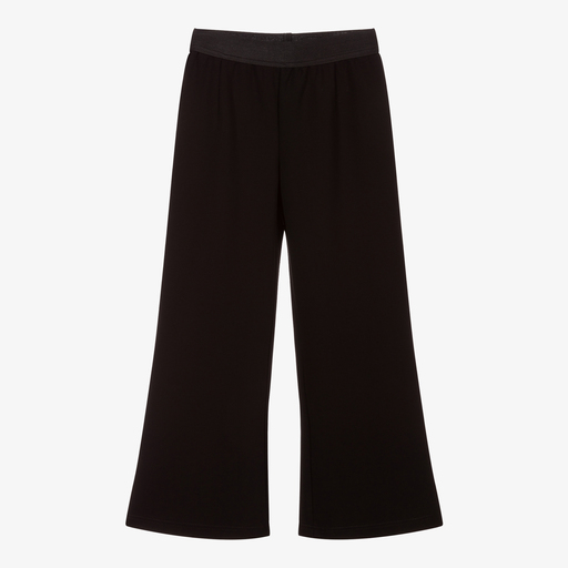 Giamo-Girls Black Flared Trousers | Childrensalon Outlet
