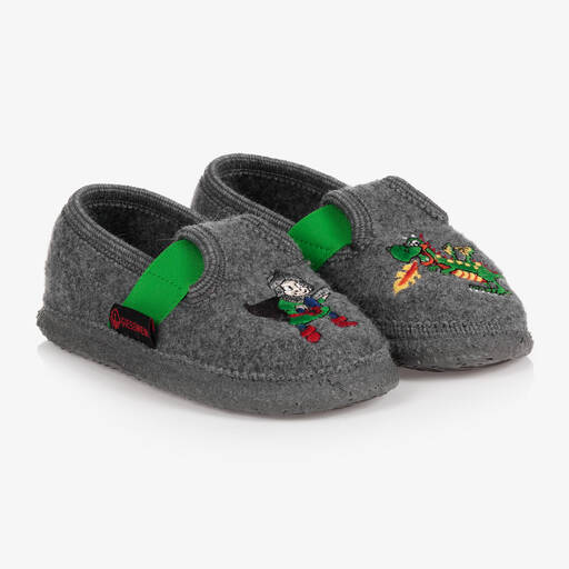 Giesswein Unisex Baby Unterstaufen Slippers - Ocean, Size 6 UK