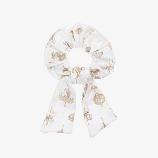 Atelier Choux Paris-Белая резинка для волос Карусель для девочек | Childrensalon Outlet