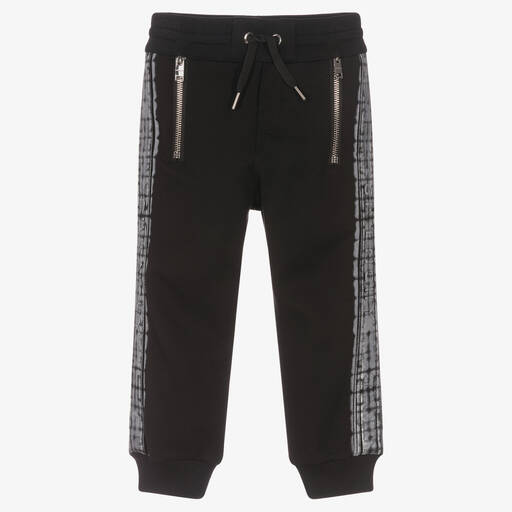 Givenchy-Черные джоггеры 4G для мальчиков | Childrensalon Outlet