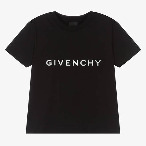 Givenchy-Boys Black Disney Dalmatian T-Shirt | Childrensalon Outlet