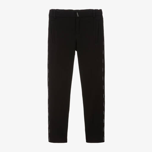 Givenchy-Черные трикотажные брюки для мальчиков | Childrensalon Outlet