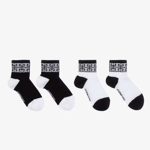 GIVENCHY KNITWEAR SOCKS COTTON WITH ELASTIC