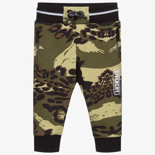 Givenchy-Grüne Jogginghose mit Tarnmuster (J) | Childrensalon Outlet