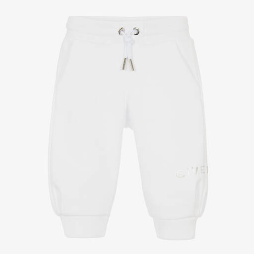Givenchy-Weiße 4G Jogginghose für Mädchen | Childrensalon Outlet
