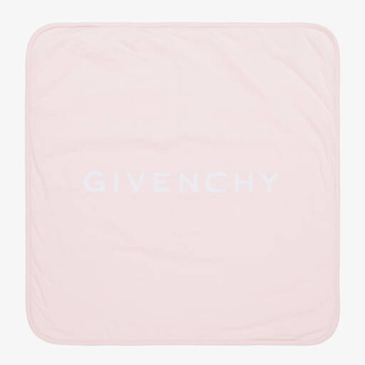 Givenchy-Rosa wattierte Baumwolldecke 77 cm | Childrensalon Outlet