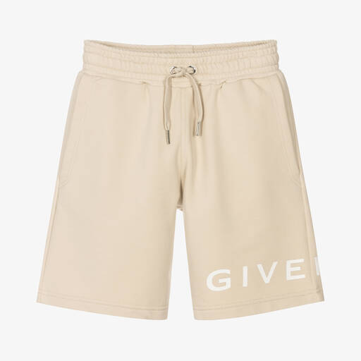 Givenchy-Бежевые хлопковые шорты | Childrensalon Outlet