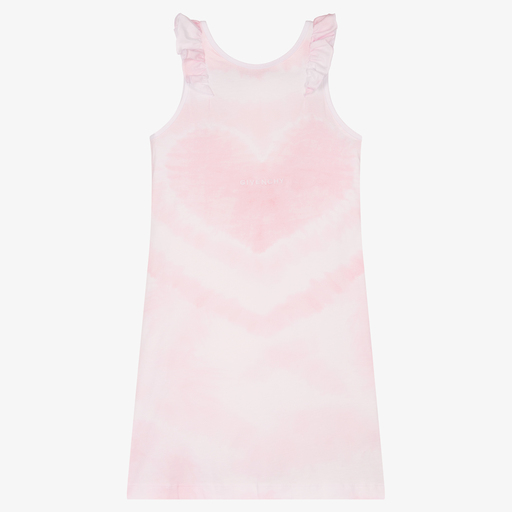 Givenchy-Розовое платье с эффектом тай-дай для девочек-подростков | Childrensalon Outlet