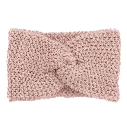 Gorros Navarro-Pink Wool Headband | Childrensalon Outlet