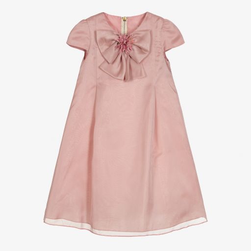 Graci-Розовое платье из органзы для девочек | Childrensalon Outlet