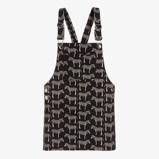Gresham Blake for Childrensalon-Girls Cotton Zebra Dress | Childrensalon Outlet