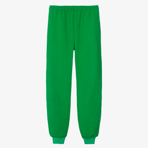 Gucci-Зеленые джоггеры с набивным принтом GG | Childrensalon Outlet
