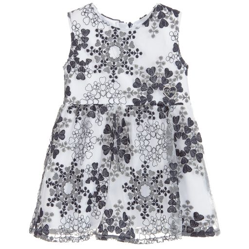 Guess-Baby Embroidered Dress Set | Childrensalon Outlet