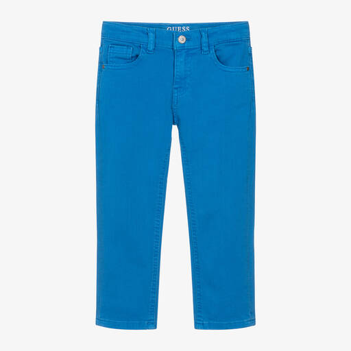 Guess-Boys Bright Blue Denim Jeans | Childrensalon Outlet