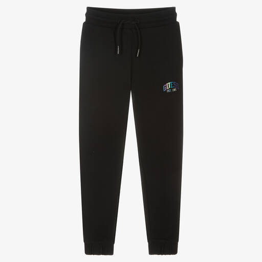 Guess-جوغرز قطن لون أسود للبنات | Childrensalon Outlet