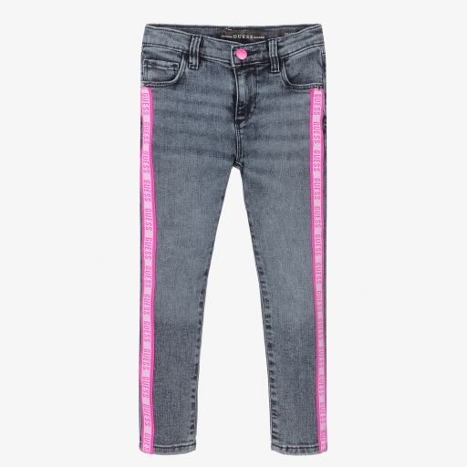 Guess-Girls Blue Skinny Denim Jeans | Childrensalon Outlet