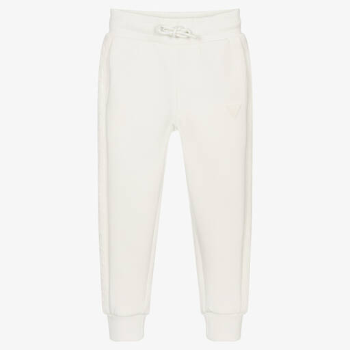 Guess-Кремовые хлопковые джоггеры для девочек | Childrensalon Outlet