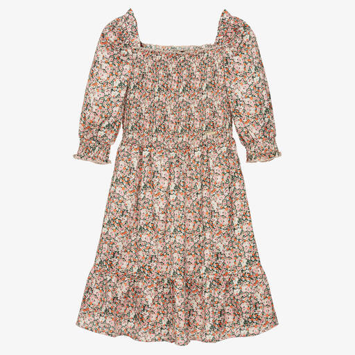 Guess-Girls Multicoloured Floral Print Dress | Childrensalon Outlet