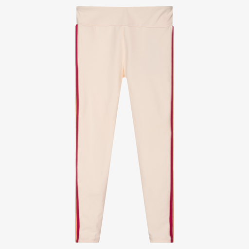 Guess-Girls Pink Stripe Leggings | Childrensalon Outlet