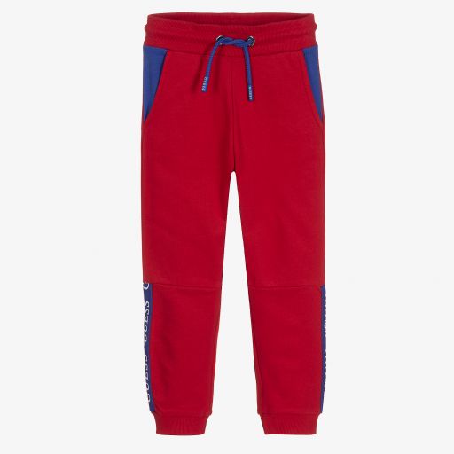 Guess-Rote Biobaumwoll-Jogginghose | Childrensalon Outlet