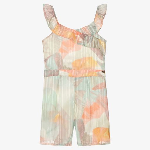 Guess-بلاي سوت تينز بناتي شيفون لون أخضر نعناعي | Childrensalon Outlet