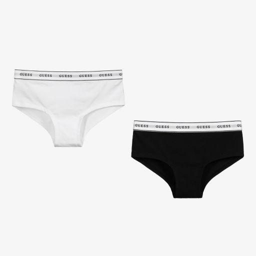 Guess-Teen Girls Knickers (2 Pack) | Childrensalon Outlet