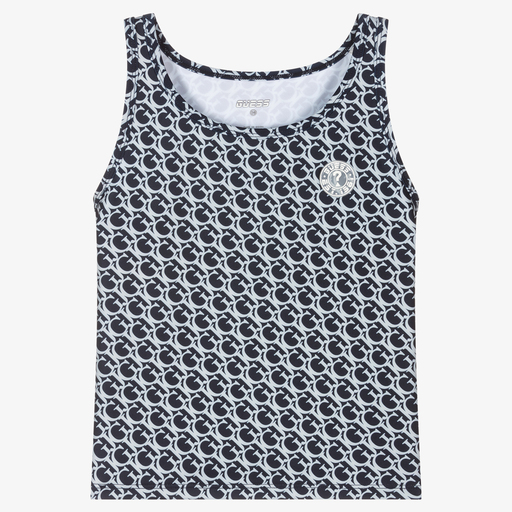 Guess-Синий укороченный топ для подростков | Childrensalon Outlet