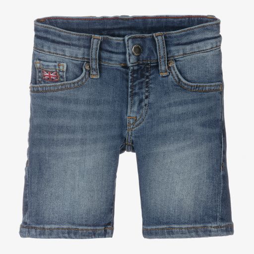 Hackett London-Blaue Jeans-Shorts für Jungen | Childrensalon Outlet