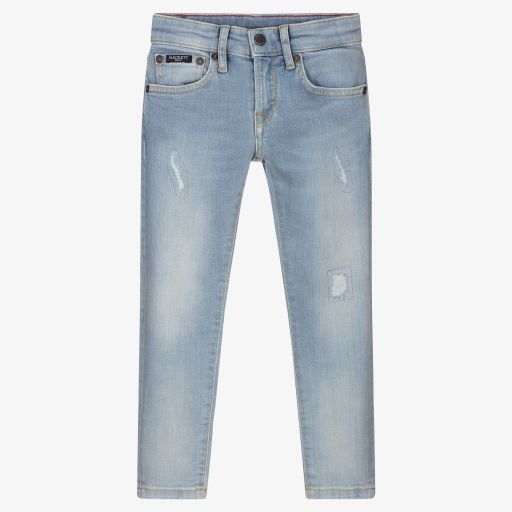 Hackett London-Boys Blue Skinny Denim Jeans | Childrensalon Outlet