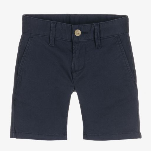 Hackett London-Navyblaue Chino-Shorts (J) | Childrensalon Outlet