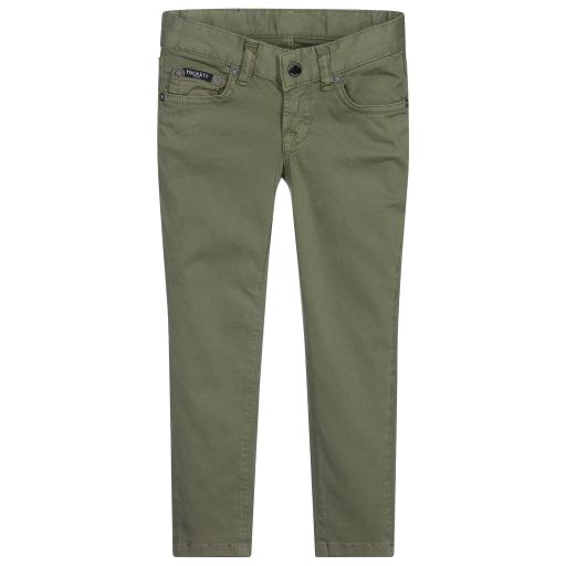 Hackett London-Khaki Denim Jeans | Childrensalon Outlet