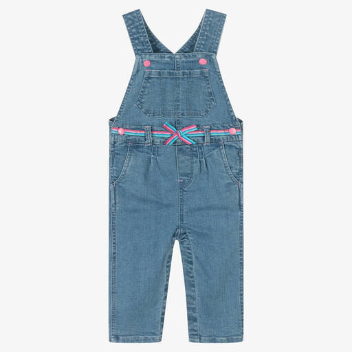 Hatley-Baby Girls Denim Dungarees | Childrensalon Outlet