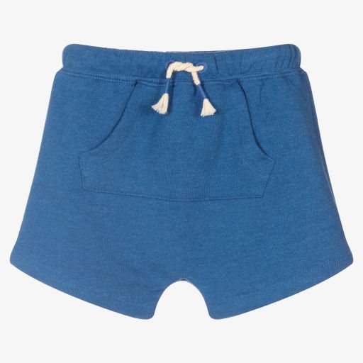 Hatley-Boys Blue Jersey Shorts | Childrensalon Outlet