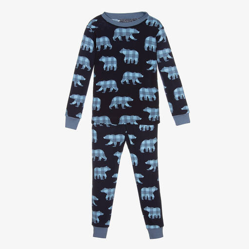 Little Blue House by Hatley-Синяя пижама с медвежатами для мальчиков | Childrensalon Outlet