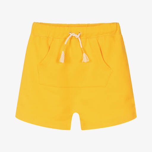 Hatley-Желтые шорты из хлопкового джерси | Childrensalon Outlet