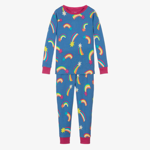Hatley-Синяя хлопковая пижама со звездами | Childrensalon Outlet