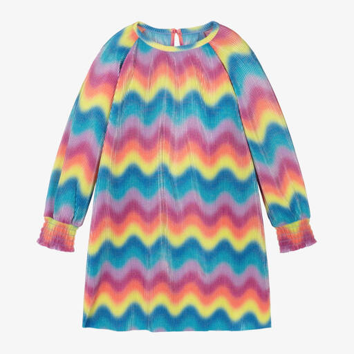 Hatley-Girls Multicolour Wave Dress | Childrensalon Outlet
