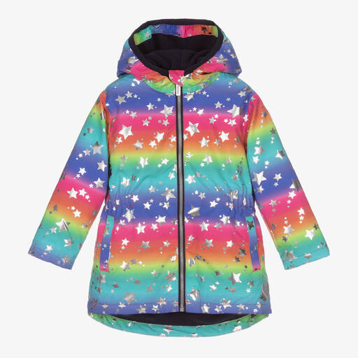 Hatley-Girls Multicoloured Raincoat | Childrensalon Outlet