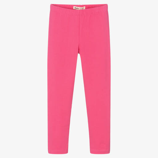 Hatley-Girls Pink Cotton Leggings | Childrensalon Outlet