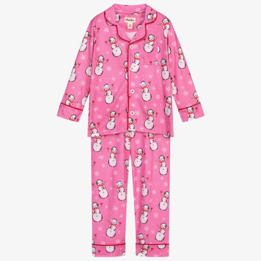 Hatley-Girls Pink Pyjamas | Childrensalon Outlet