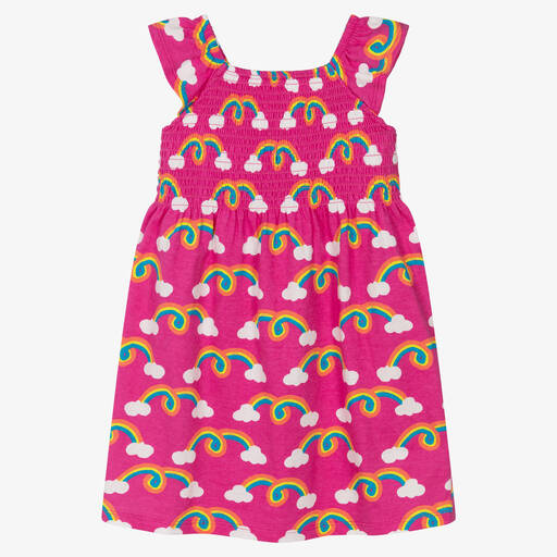 Hatley-Girls Pink Rainbow Arch Dress | Childrensalon Outlet