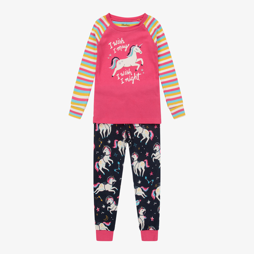 Hatley-Розовая светящаяся в темноте пижама | Childrensalon Outlet