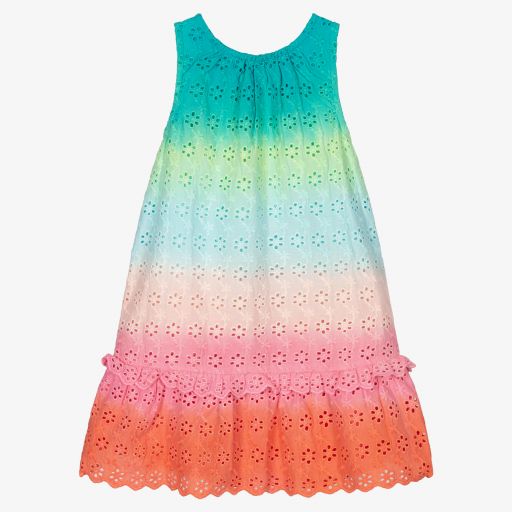 Hatley-Платье градиентной радужной расцветки | Childrensalon Outlet