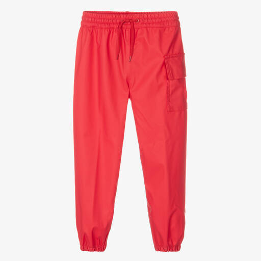 Hatley-Red Splash Trousers | Childrensalon Outlet