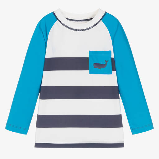 Hatley-Striped Sun Protective Top (UPF50+) | Childrensalon Outlet
