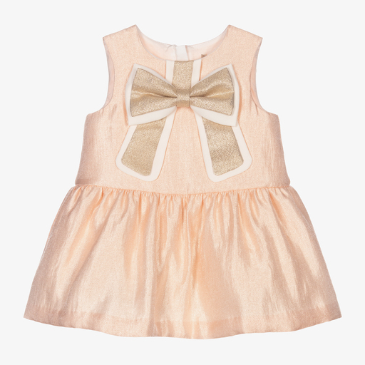 Hucklebones London-Розовое платье и трусики для девочек | Childrensalon Outlet