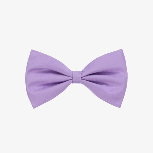 Hucklebones London-Роскошная лиловая атласная заколка для девочек | Childrensalon Outlet