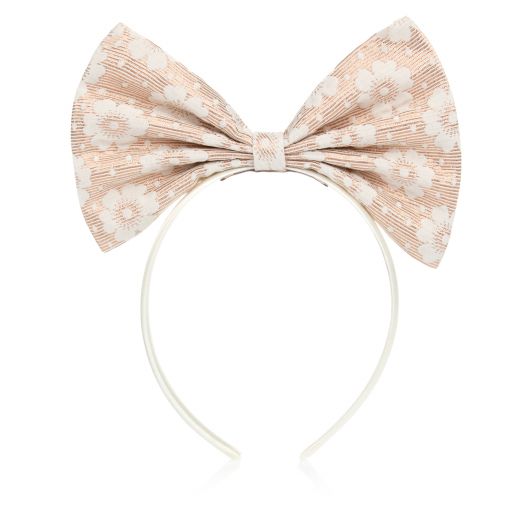 Hucklebones London-Rose Gold Hairband (19cm) | Childrensalon Outlet