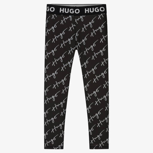 HUGO-Legging noir fille | Childrensalon Outlet